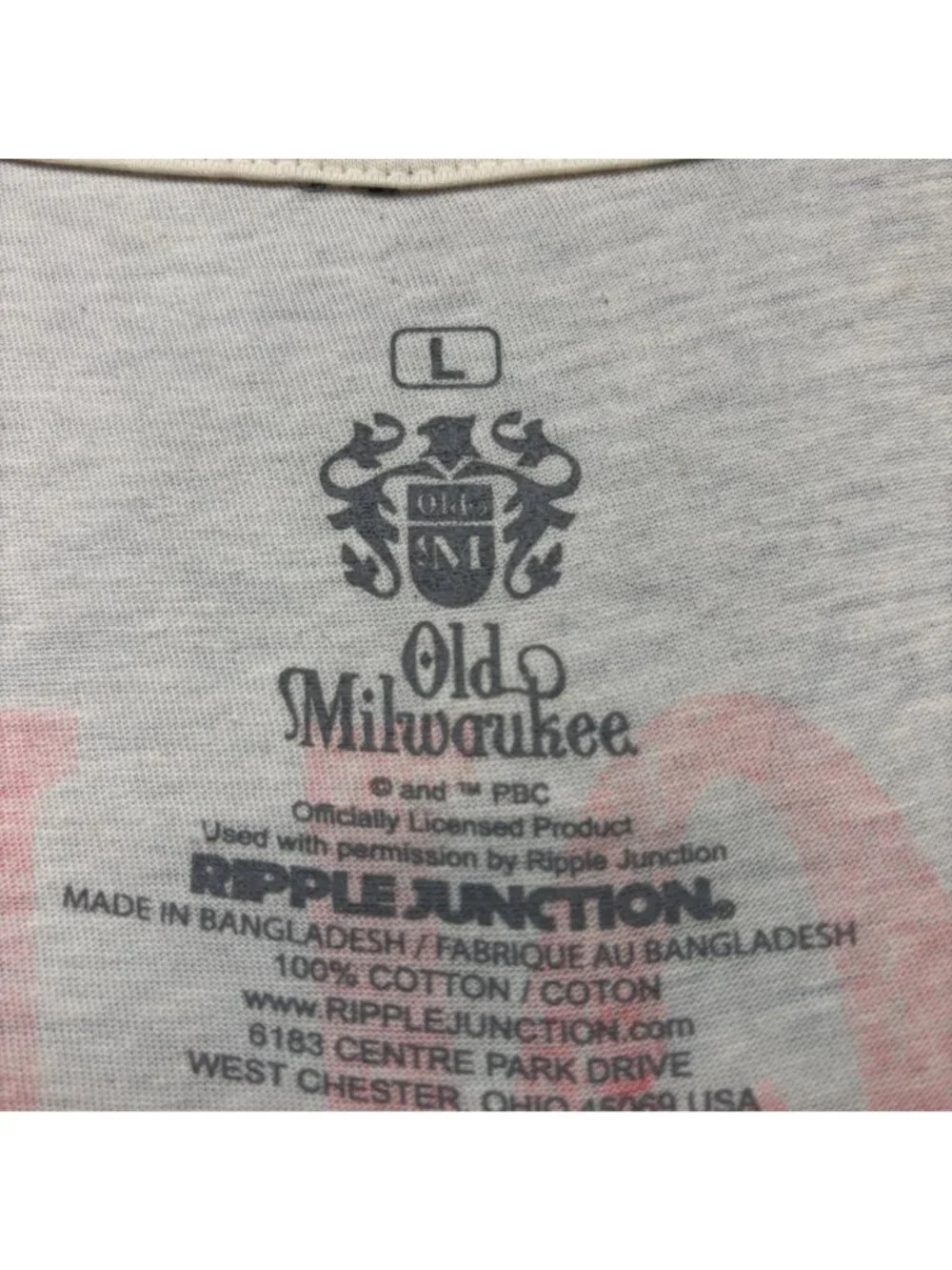 Old Milwaukee It Doesnt Get Any Better Than This Beer Tee L